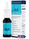 Nasal Cleanse - Doctor Anbefalet Anti Viral Nasal Jod Spray Skyl flaske op til 250 Doser - Nasal Spray for Wellness - Made in USA