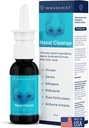 Nasal Cleanse - Doctor Anbefalet Anti Viral Nasal Jod Spray Skyl flaske op til 250 Doser - Nasal Spray for Wellness - Made in USA