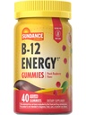 Sundance Vitamin B-12 Energy Gummies Note 124; 40 Greve Note 124; Peach Raspberry Flavor Note 124; Vegan, Non- GMO, og Gluten Free Supplement