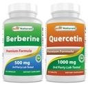 Bedste Naturals Berberine 500m & Quercetin 1000 mg