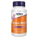 Now Supplements, Grape Seed 100 mg - Standardized Extract, Meget koncentreret ekstrakt med et minimum af 90% polyphenoler, med vitamin C, 100 Veg kapsler