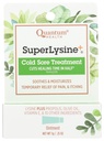 Quantum SuperLysin + Cold Sore Treatment Salve Note 124; Relieves Pain, Burning, and Ichching Note 124; Udskæringer Healing Time in Half Memory 124; 0,25 Ounce