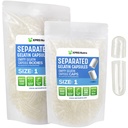 XPRS Nutra Størrelse 1 Gelatine adskilte kapsler - 1000 Tomme piller kapsler adskilt i poser - Clear Tomme piller til dig Do- It- Yourself Supplement Fyldning