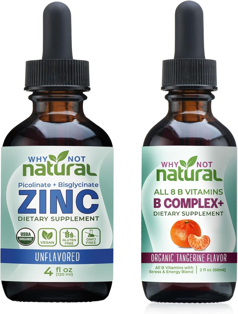 Organisk flydende zink og vitamin B kompleks