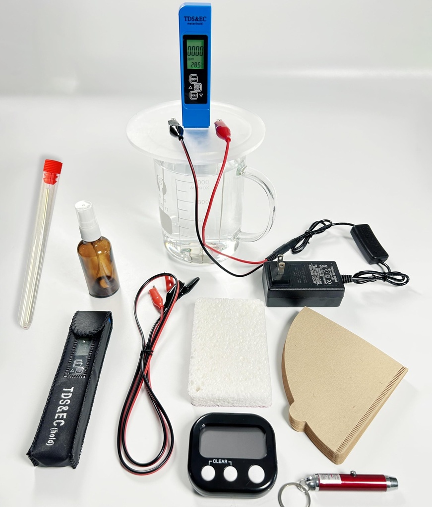 Kolloid sølvgenerator Kit, Pure Silver Wire 99,99%, 9999 Pure