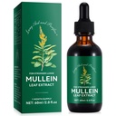 Mullein Drops til Lungs, Mullein Leaf Extract med Chlorophyll, Mullein Leaf Extract til Lung Cleanse og Respiratory Support