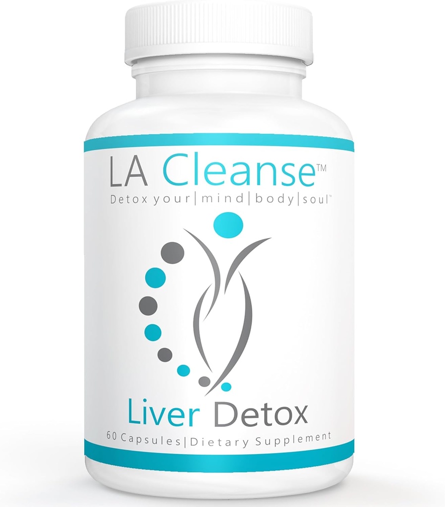 Lever Detox Kosttilskud - 60 Kapsler - 300 mg Solarplast Spinat Leaf Extract Artichoke Leaf, Milk Thistle Seed for Lever Cleanse Detox & Reparation og Smoother fordøjelse