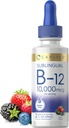 Carlyle Vitamin B12 Sublingual Liquid Drops - 124; 10,000mcg - 124; 2 fl oz - 124; Vegetar, Non- GMO, Gluten Free
