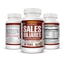 Germa Bile Salts Natural Dietary Supplement, til Leverstøtte / Salg Biliares Suplemento Dietetico Natural, Ayuda Higado 30 Tabs