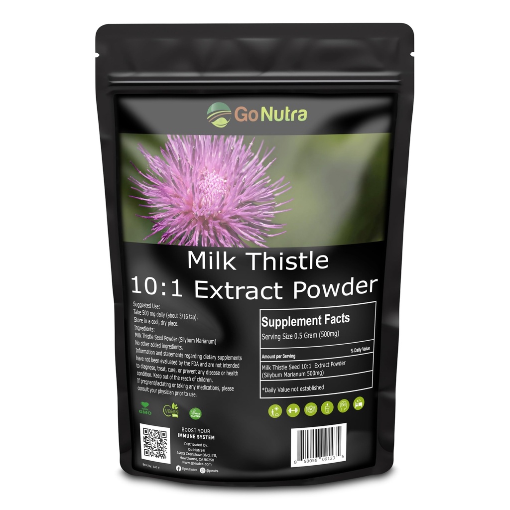 Mælk Thistle Powder 1 lb.