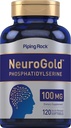 Piping Rock Phosphatidylserine 100mg | 120 Softgels | NeuroGold | Non-GMO, Gluten Free Supplement