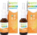 LiviaOne Nasal Spray, All- Natural Plant Based Probiotic Sinus Spray 1 Fl Oz (pakke med 2)