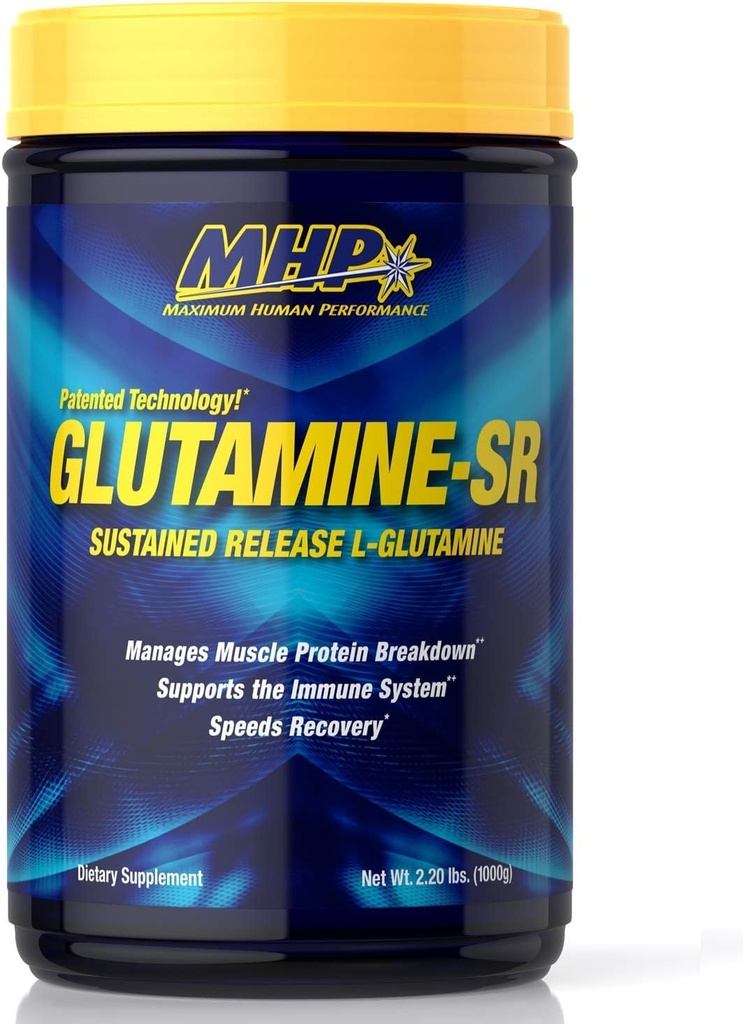MHP Glutamin SR, immunforsvar, muskel inddrivelse, Support Muscle Mass, Speed Recovery, 160 Servering, 2.2 Pound (pakke med 1)