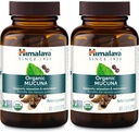 Himalaya Organic Mucuna Herbal Supplement, understøtter afslapning, spænding Relief, hjerne funktion, non-GMO, USDA Organic, Vegan, Gluten Free, 600 mg, 60 Plant- Caplets, 2 Pack, 120 Day Supply
