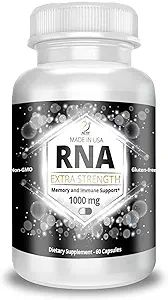 Aktivitet RNA Ekstra styrke 1000 Mg, RNA supplement med hukommelse og immunforsvar, 60 kapsler
