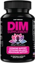 DIM supplement 300 mg - Hormone Balance for Women, Note 124; Østrogen supplement for Women with Hot Flashs & Night Sweats