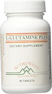 Nutrition-West - L-GLUTAMIN Plus -90 Tabletter