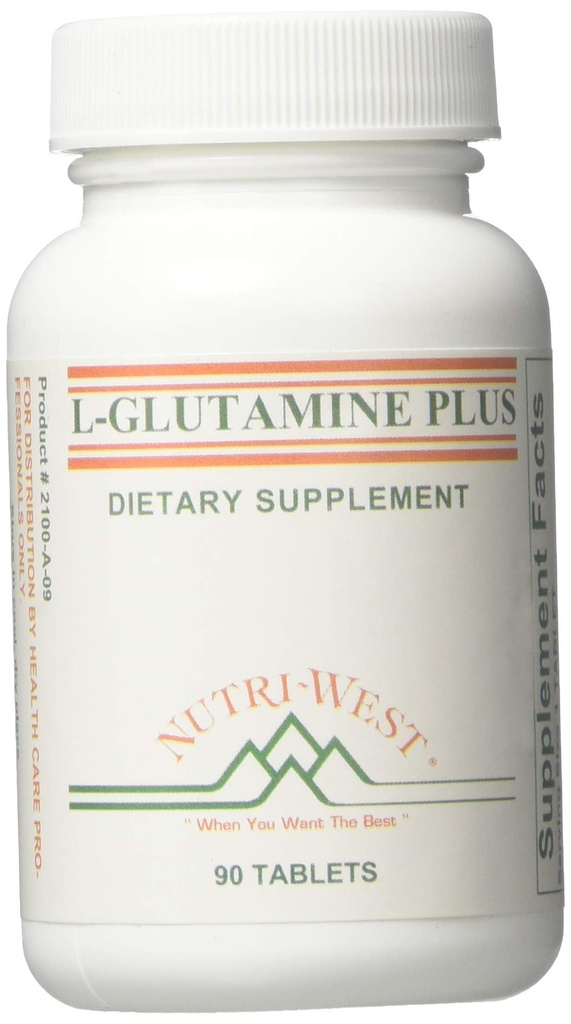 Nutrition-West - L-GLUTAMIN Plus -90 Tabletter