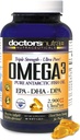 Omega 3 DPA Fish Oil 2,900 Milligrams Triple Strength Ultra Pure Concentrated, EPA-DPA-DHA, SoftGels - 30 Servings