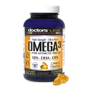 Omega 3 DPA Fish Oil 2.900 Milligram Triple Strength Ultra Pure Koncentreret, EPA-DPA- DHA, SoftGels - 30 Servere