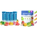 Venture Pal Sugar Free Electrolyte Powder Packets & Chewable Fast- Smelt Electrolyte Tablets, Sport Electrolyte til kører vandreture Cykling Sport Nutrition