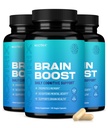 Nootrix Brain Boost Nootrop Supplements 124; Understøtter hukommelse, mental fokus, kognitiv sundhed & energi