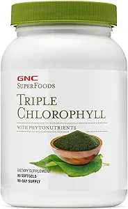GNC Superfoods Triple Chlorophyll, 90 Softgel