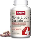 Jarrow Formulas Alpha Lipoic Sustain med Biotin, 300 mg Alpha Lipoic Acid, Universal Antioxidant, Kosttilskud, 60 Veganske tabletter, Op til en 60 dages forsyning