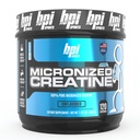 BPI Sport Mikroniseret Creatin - Øge styrke - Reducere træthed - Lean Muscle Building - 100% Pure Creatin - Bedre absorption - Understøtter muskelvækst - Unflavored - 120 Serveringer - 21.16 Ounce