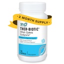 SFI Sundhed Multi Enzyme Kosttilskud til fordøjelsessygdomme - Ther- Biotic Vital- Zymes Complete - fordøjelsesenzymer til at hjælpe lette fordøjelsesbesvær & støtte næringsstofabsorption (120 kapsler)