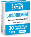 Supersmart L- Ergothionein Supplement 5 mg pr. dag (avanceret antioxidant)