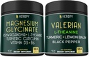 Bundle 6in1 Magnesiumglycinat Supplement & 5in1 Valerian Root Supplement