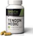 Tendon Medic Joint & Tendon Support Supplement - Mobilitet & Fleksibilitet Formel - Naturlige non-GMO kapsler til fælles smertelindring, Tendonitis, Gigt & Muskel Inddrivelse - 60 Caps