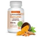 Liposomal gurkemeje 500 mg - 60 gurkemeje tilskud kapsler