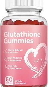 Glutathion Hudpleje - Skin Brightening - Gummies Collagen - Anti- Aging L- Glutathion - Marine Collagen & Vitaminer
