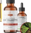 Saw Palmetto Tincture against 124; Premium Alcohol- Free Herbal Extract fra Saw Palmetto Berries against 124; Flydende botanisk supplement