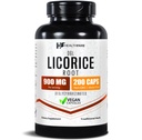 Healthfare Licorice Root Extract 900mg Tél 124; 200 Vegan Kapsler DGL Supplement 124; Ekstra styrke Herbal Formel 124; Non- GMO, Gluten- Free