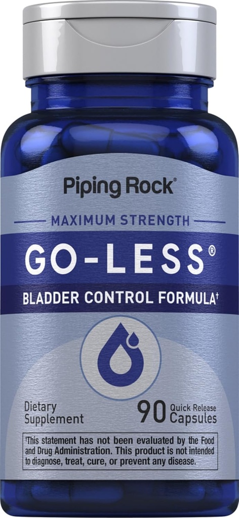 Piping Rock Blogen Control Pills for kvinder og mænd; 90 Capsules ttesmå 124; Maksimal styrke Formel 124; Pumpkin Seed Extract 124; Non- GMO, Gluten Free Supplement
