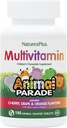 NaturePlus Animal Parade Children 's Chewable Multivitamin - 180 Animal- Shaped Tablets, Pack of 3 - Natural Assorted Articles - Vegan, Gluten Free - 270 Total Servering
