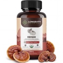 Organic Reishi Mushroom Capsules Supplement (120) - 124; Pure Fruiting Body 10: 1 High Strength Extract 124; 30% Beta- D Glucans - 124; 9,000mg rå ækvivalent Per Serving - 124; Ro, søvn & stress support