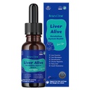 Lever Alive Metabolisme System Sundhed for hunde og katte - funktion, Fede, Detox, Kronisk Hepatitis med SILIPHOS ®, TUDCA, Samme Vegan Bacon Flavor (60ml)