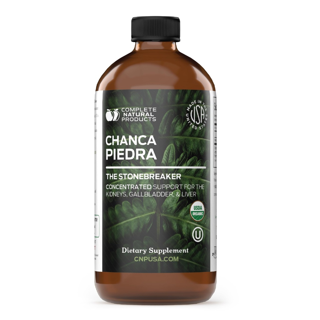 Organic Chanca Piedra Concentrate & Extract 16oz - Phyllanthus Niruri - Natural Liquid Stone Breaker & Crusher Tinktur