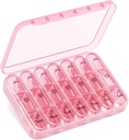 Pill Organizer 3X en dag - Pink Perfection Portable Pill Case