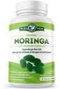 PURA VIDA MORINGA Capsules Single Origin Moringa Powder Organic. Pure Moringa Leaf. Energi, Metabolisme, & immunforsvar. 120ct. 500mg Caps.