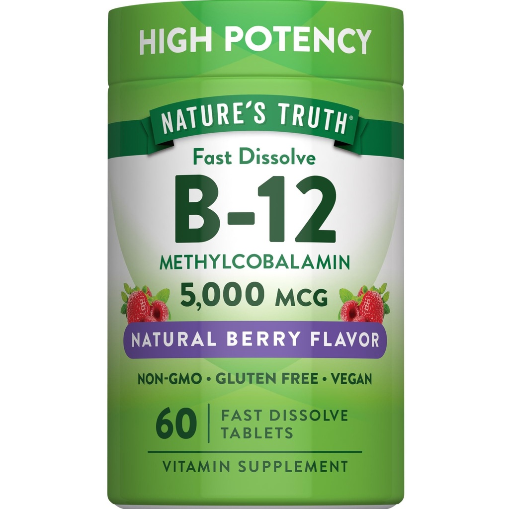 Nature 's Truth B12 vitamin 5000 mcg