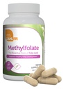 Zahler Methylfolat - understøtter sund føtal udvikling og genetisk sundhed - Metyleret folinsyre fra 1000 mcg DFE L- Methylfolat - Kosher Non GMO methylfolat supplement for kvinder (60 kapsler)