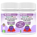 Kids Chewable Iron Supplement, Ferronyl ® Carbonyl Iron 9 mg, C-vitamin 30 mg, Grape Flavor, 90 tabletter (2 flasker)
