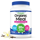 Orgain Organic Vegan Meal Erstatning Protein Powder, Vanilla Bean - 20g Plant Based Protein, Gluten Free, Dairy Free, Lactose Free, Soy Free, No Sugar Added, For Smoothies & Shakes - 2.03lb