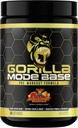 Gorilla Mind Base Pre Workout - øger nitrogenoxid Intensive Focus & Drive Endurance Power - L- Citrullin, L- Tyrosine, betain, Alpha- GPC, koffein, Huperzine A - 360 Bedste (Volcano Burst)
