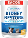 Kat og hund Nyre Support, Natural Renal Kosttilskud til Support Kæledyr, Feline, Canine sund Nyre Funktion og Urinary Tract. Essentiel for Pet Health, Pet Alive, Let at tilføje til katte og hunde mad
